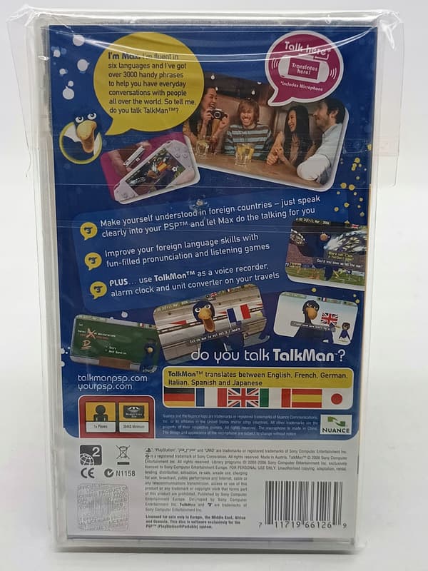 TALKMAN PlayStation Portable (PSP) – boxed