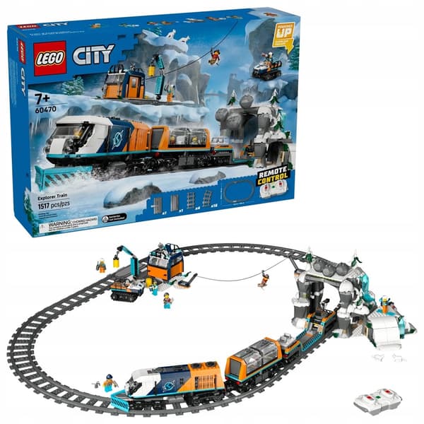 LEGO City 60470 Arctic Explorers’ Polar Express