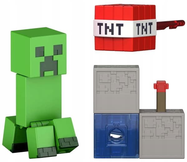 Mattel Minecraft – 8 cm figure – Creeper JJR92