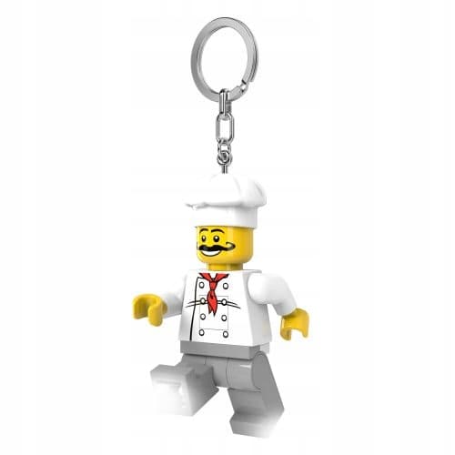 LEGO Keyring: Chef, Baker and Restaurant – Keyring with LED torch