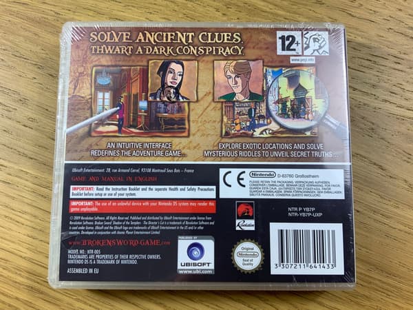 BROKEN SWORD: SHADOW OF THE TEMPLARS – new DS version