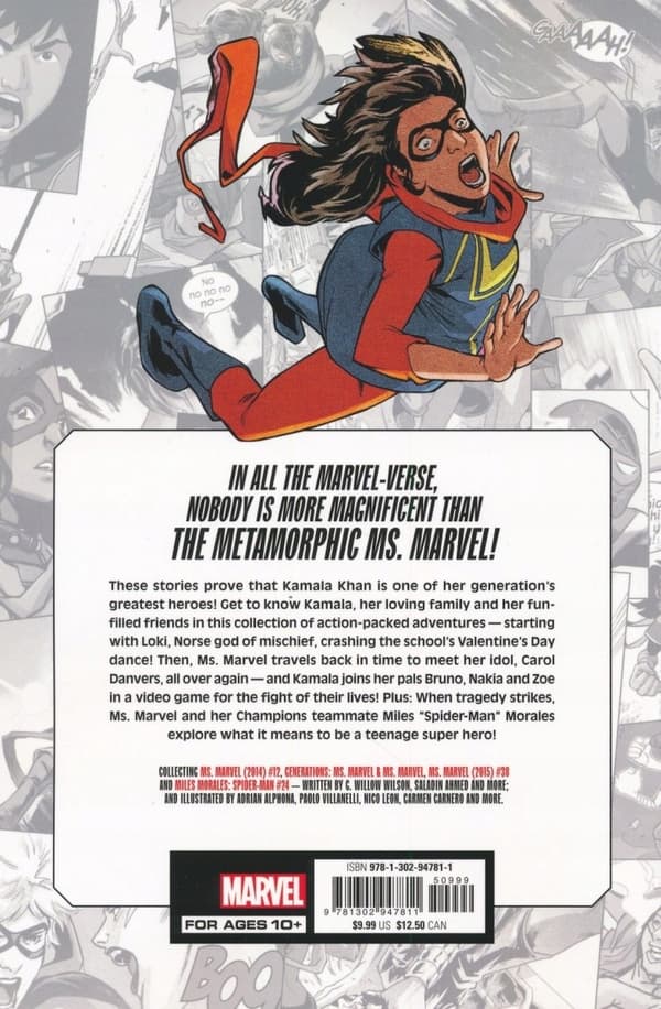 Marvel Universe: Ms. Marvel, Wilson G Willow, Ahmed