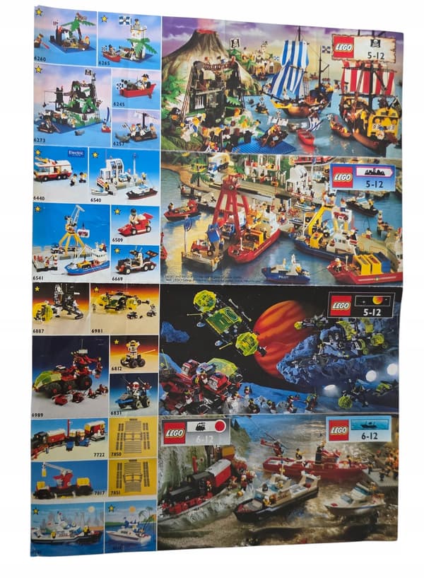 LEGO LEAFLET Poster 1991 Castle 833885-OS