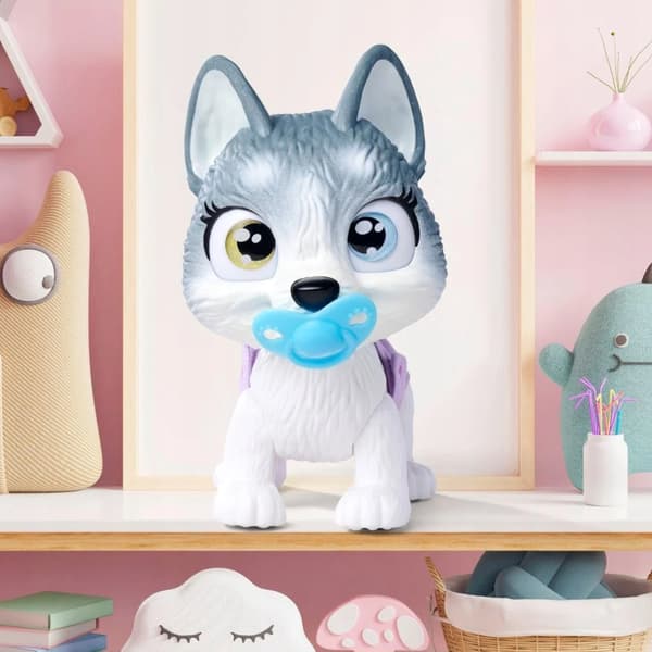 SIMBA PAMPER PETZ HUSKY INTERACTIVE TOY – DOG THAT DRINKS AND URINATES