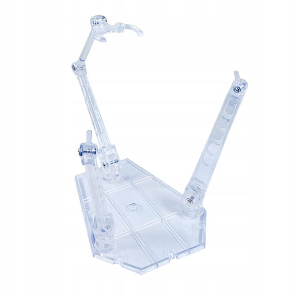 Display stand base for action figures – Multi-purpose, transparent, practical and adjustable