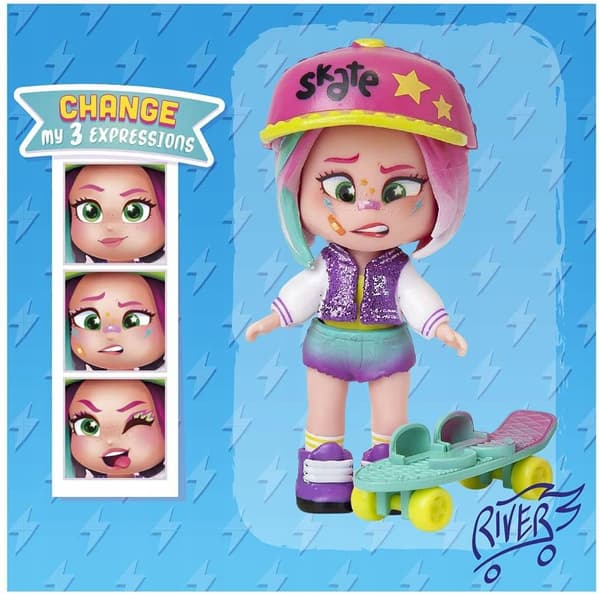 Kookyloos BFF series – Mini doll with changing facial expressions