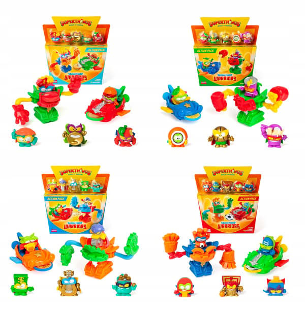 Superthings Warriors Action Pack: SLIDER ROBOT SET & FIGURES by MagicBox