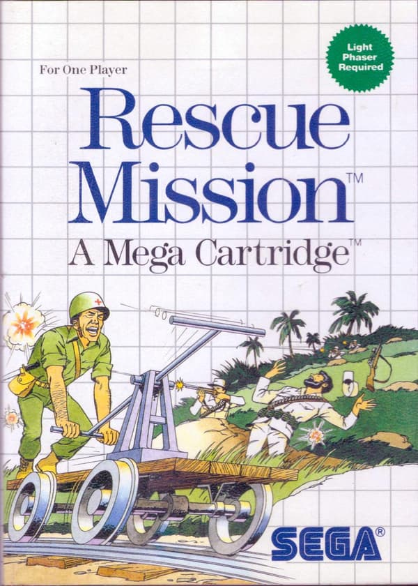 Sega Master System RESCUE MISSION / ACTION / THE GAME ITSELF