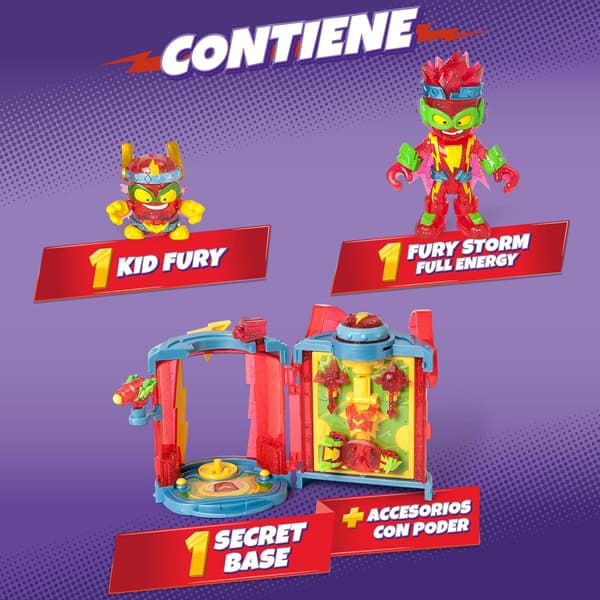 FURY STORM SECRET BASE ACTION SET WITH FIGURES AND ACCESSORIES