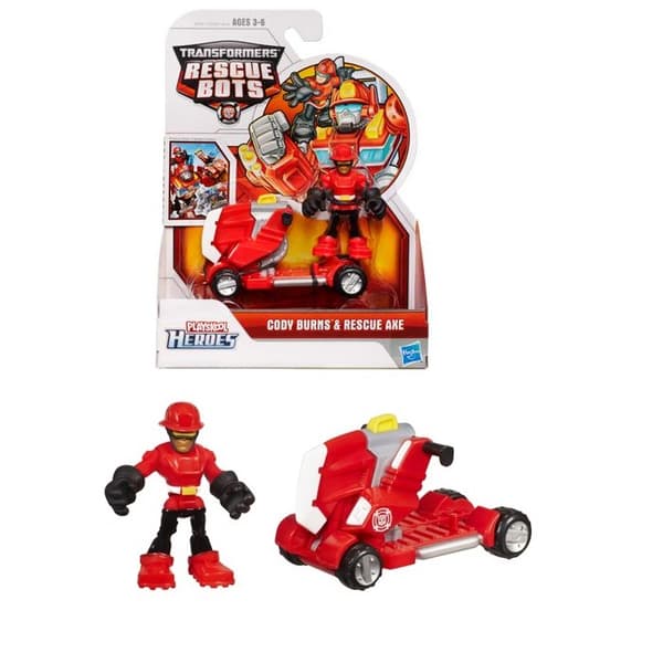 HASBRO – TRANSFORMERS RESCUE BOTS CODY FIRE BRANDISH