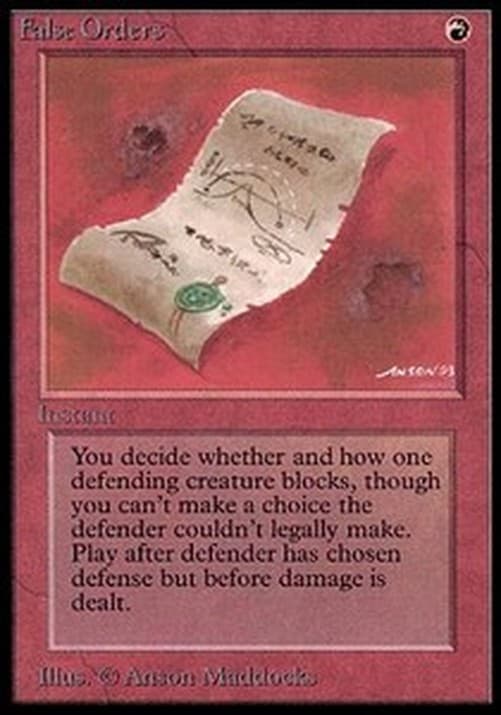 Magic: The Gathering False Orders