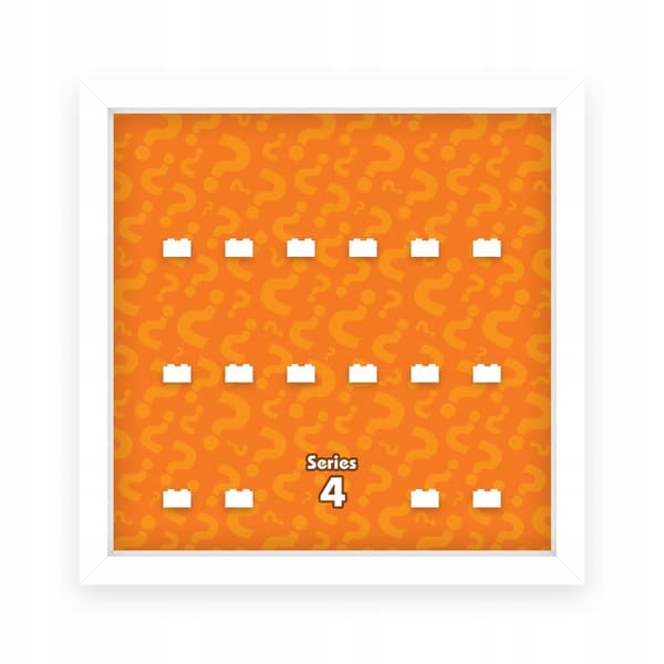 LEGO MINIFIGURES FRAME 8804 SERIES 4 27 CM