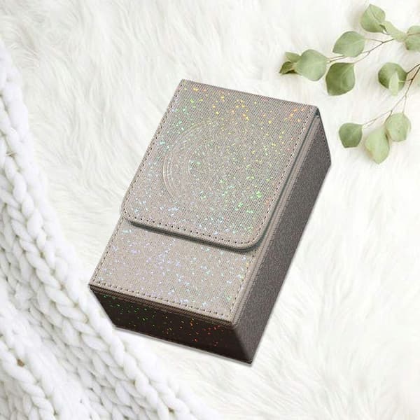 Tarot card storage box Playing cards Collection Protective case White Blue