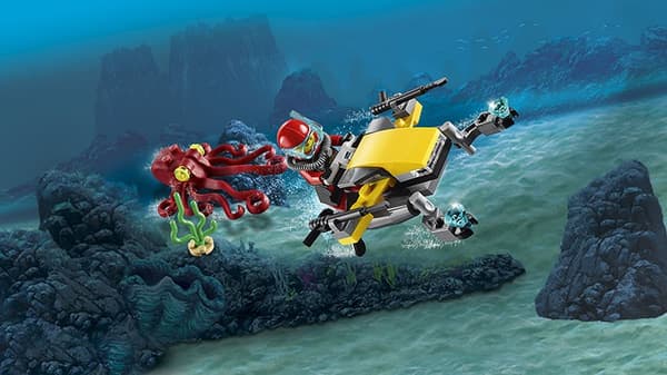 LEGO City 60090 Deep-Sea Scooter Building Set – second-hand