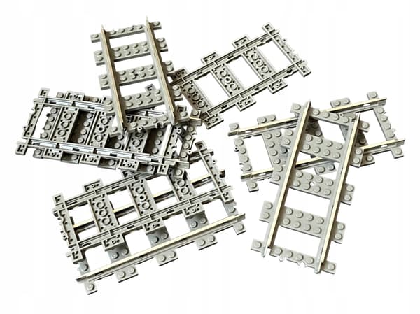 4515 LEGO Straight Tracks 9V