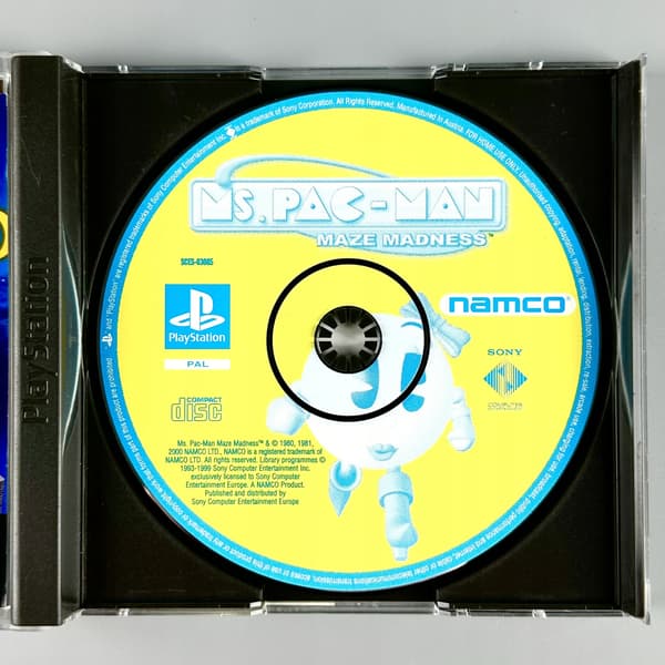 Ms. Pac-Man: Maze Madness | PS1 | PSX | COMPLETE SET | PLAYSTATION 1