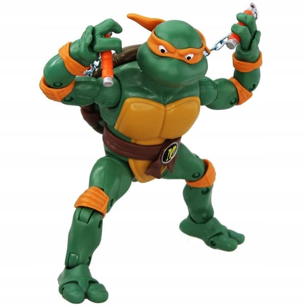 Playmates NINJA TURTLES Michelangelo Collectable Figure 34 Movable Joints
