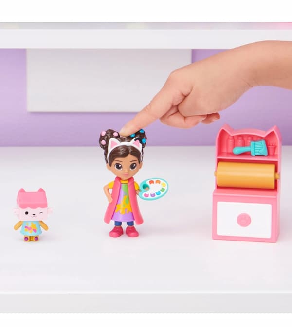 Gabi’s Cat House figurine set, small set, Art Studio