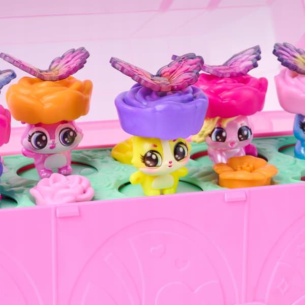 BLOOMABLES HATCHIMALS SET OF 6 BLOOM BASH FIGURES + ACCESSORIES