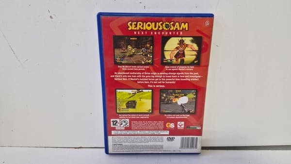 PS2 GAME: SERIOUS SAM: NEXT ENCOUNTER IN BOX – ENGLISH EDITION BY GWR