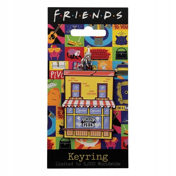 FRIENDS KEYCHAIN CENTRAL PERK LIMITED EDITION
