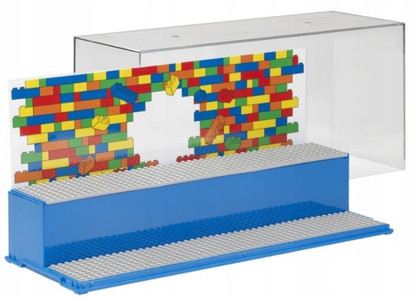 LEGO Display Case for Minifigures – Blue