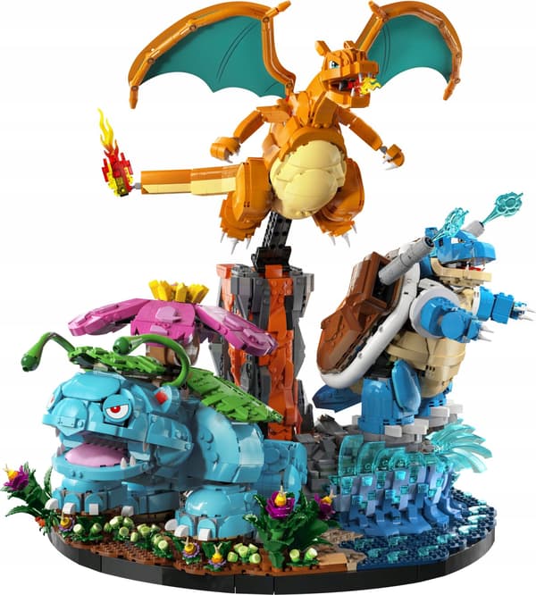 LEGO 72153 Pokémon: Venusaur, Charizard and Blastoise