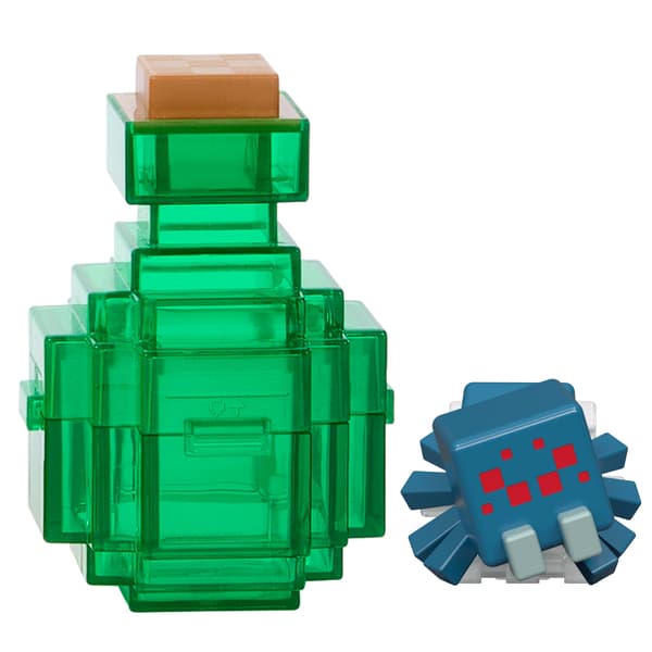 MINECRAFT SURPRISE FIGURINE: POTION BREWING MOB REVEAL ELIXIR BY MATTEL