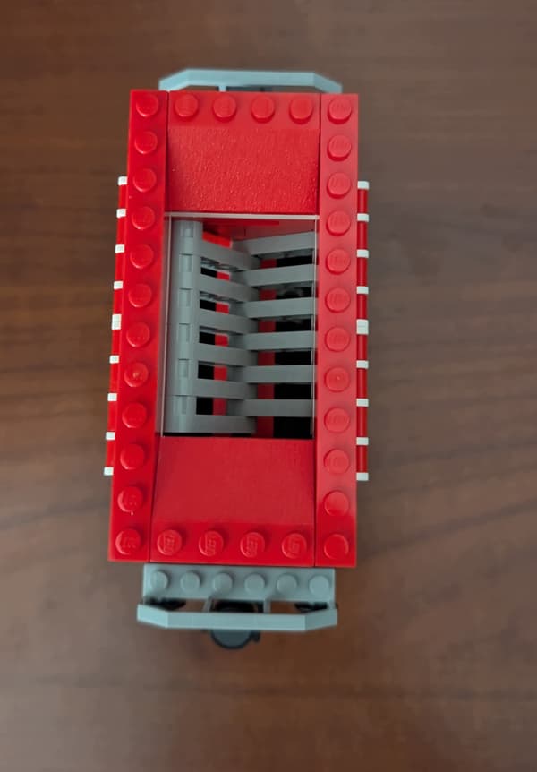 Lego 4564 Red Goods Wagon