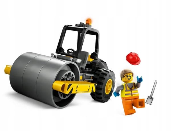 LEGO CITY BUILDING BRICKS: ROAD ROLLER, 78 PIECES, 5+