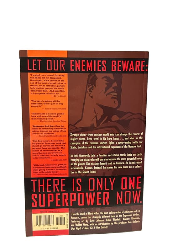 238C DC COMICS MARK MILLAR SUPERMAN RED SON - ENGLISH