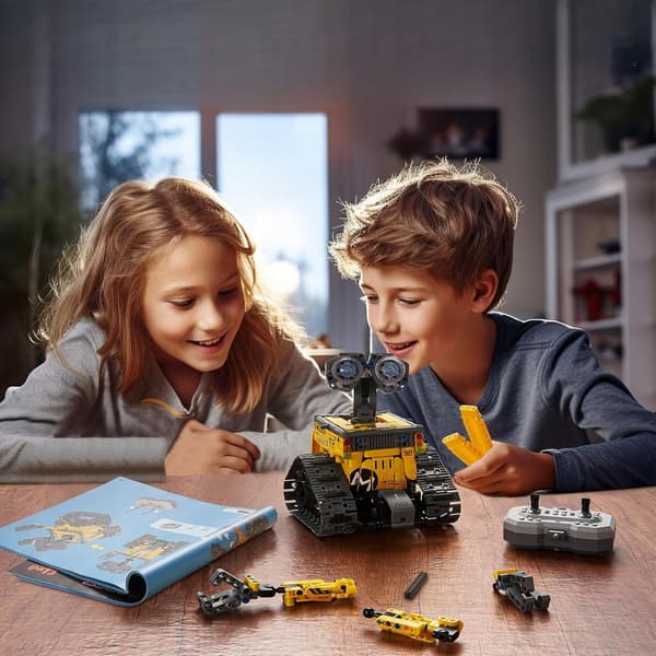 PROGRAMMABLE ROBOT – LARGE CONSTRUCTION SET (560 pieces) WITH APP AND REMOTE CONTROL