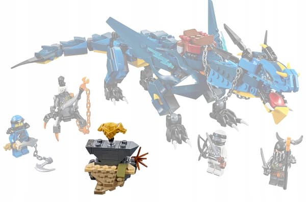 Lego Ninjago @@@ BASE + DRAGON ARMOUR @@@ from set 70652