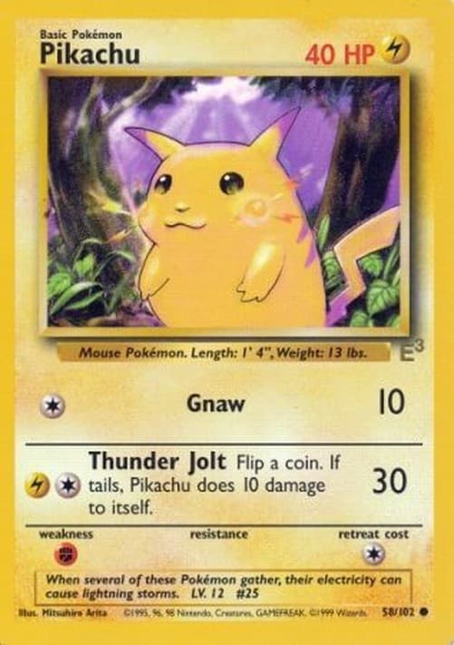 Pokemon TCG Pikachu