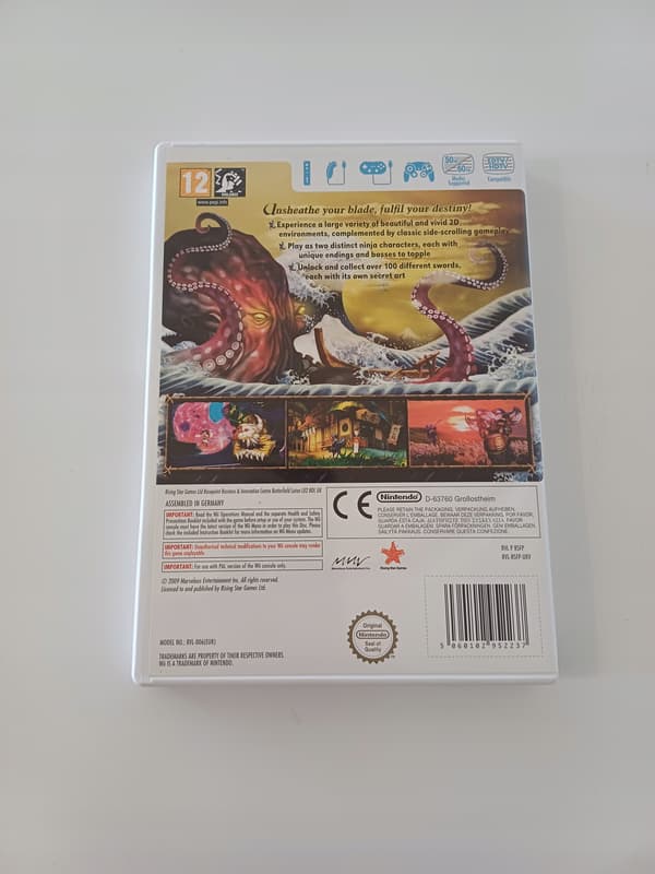 Muramasa: The Demon Blade – Nintendo Wii boxed version