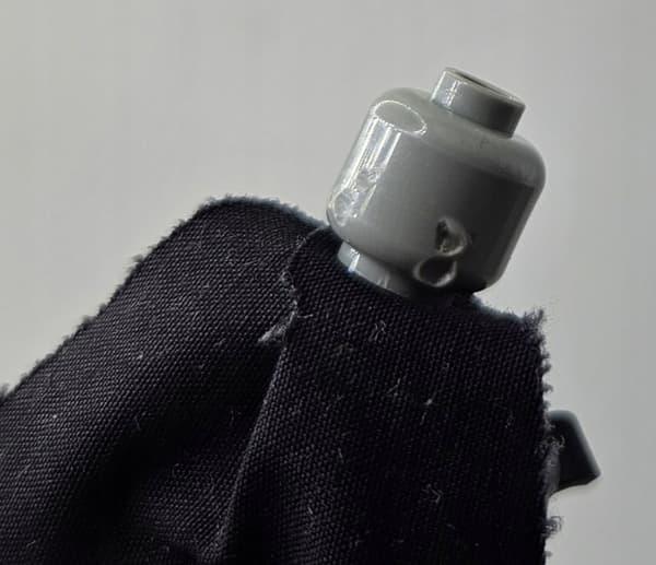 Lego Star Wars minifigure sw0004 Darth Vader DEFECT /