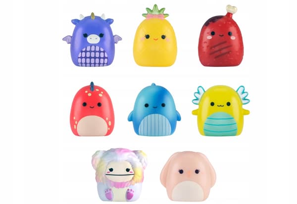 Squishmallows – Set of 8 Squish-a-longs figures SQAL0251