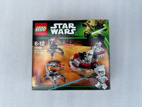 LEGO Star Wars 75000 Clone Troopers vs. Droidekas – DESCRIPTION