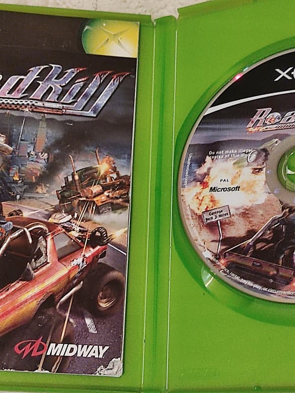 XBOX ROADKILL ROAD KILL X BOX CLASSIC