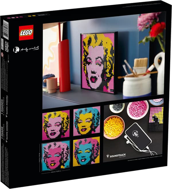 Lego Art Andy: Marilyn Monroe Set 31197 ((((dented box))))