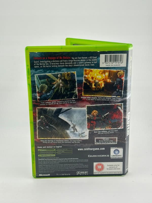 Cold Fear 3XA Xbox (boxed)