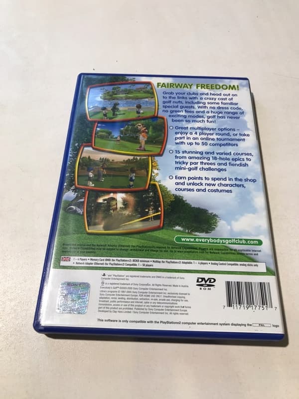 EVERYBODY'S GOLF for PlayStation 2 (PS2) – boxed version