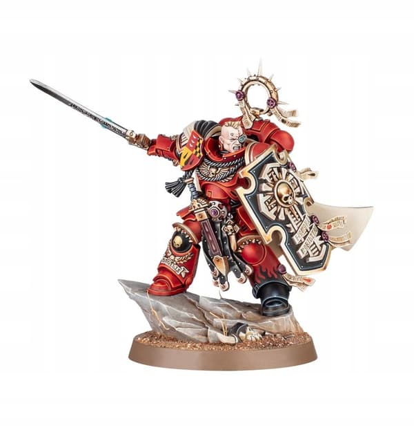 SPACE MARINES: Captain with Relic Shield - Sprue - Armageddon