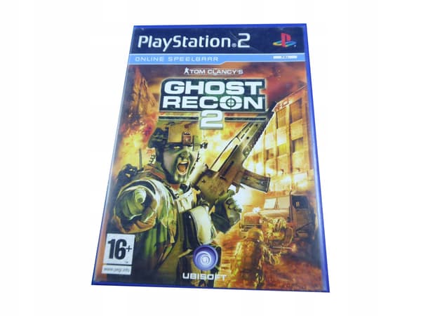 TOM CLANCY'S GHOST RECON 2, disc in very good+ condition, PS2
