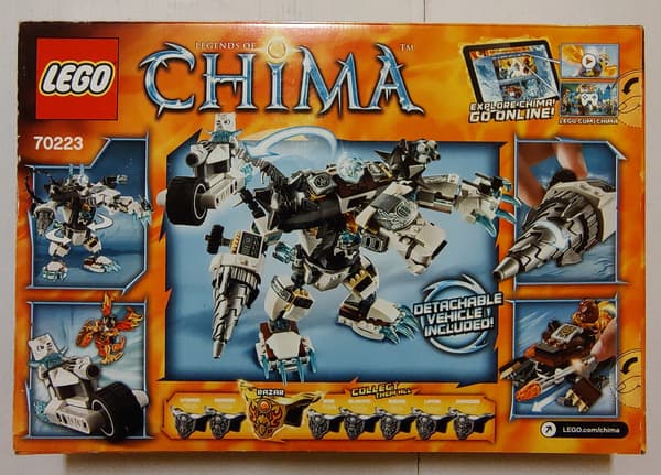 LEGO CHIMA 70223 – ICEBITE’S DESTROYER