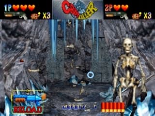 Crypt Killer [PSX], a shooter game