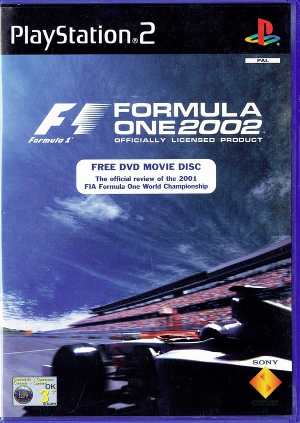 F1 FORMULA ONE 2002 + DVD
