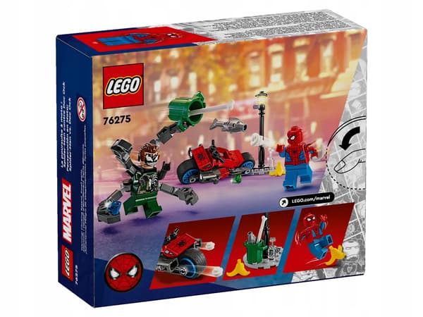 LEGO Marvel 76275 Spider-Man vs Doc Moto Chase (77 pieces)