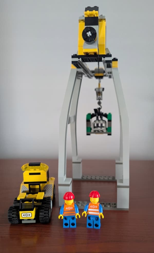 Lego 4514 Freight Crane