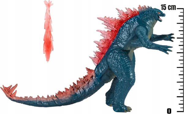 Godzilla Evolved Articulated Figure with Heat Ray, 15 cm, Godzilla x Kong,